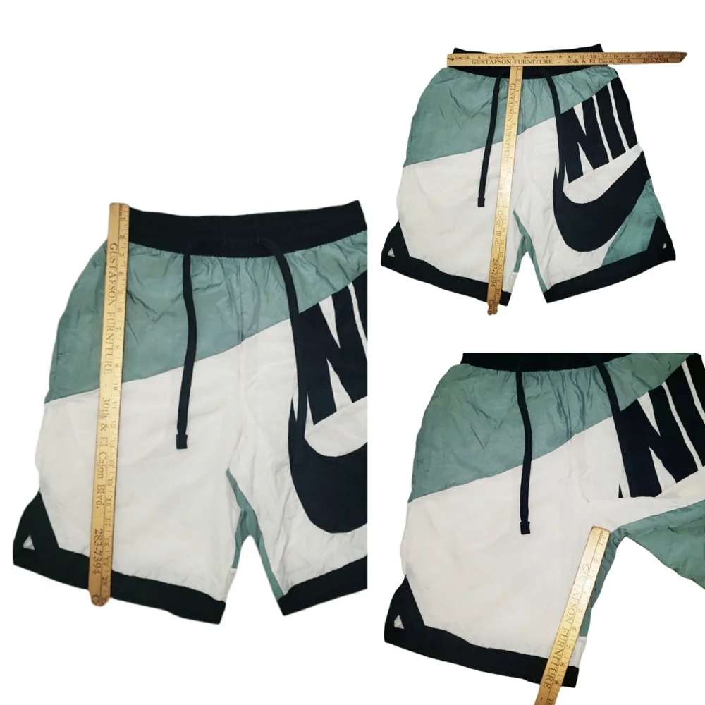 ‼️SOLD‼️ Nike Dri-Fit Air Rare Throwback Futura Spellout Colorblock Shorts - Picture 3 of 13